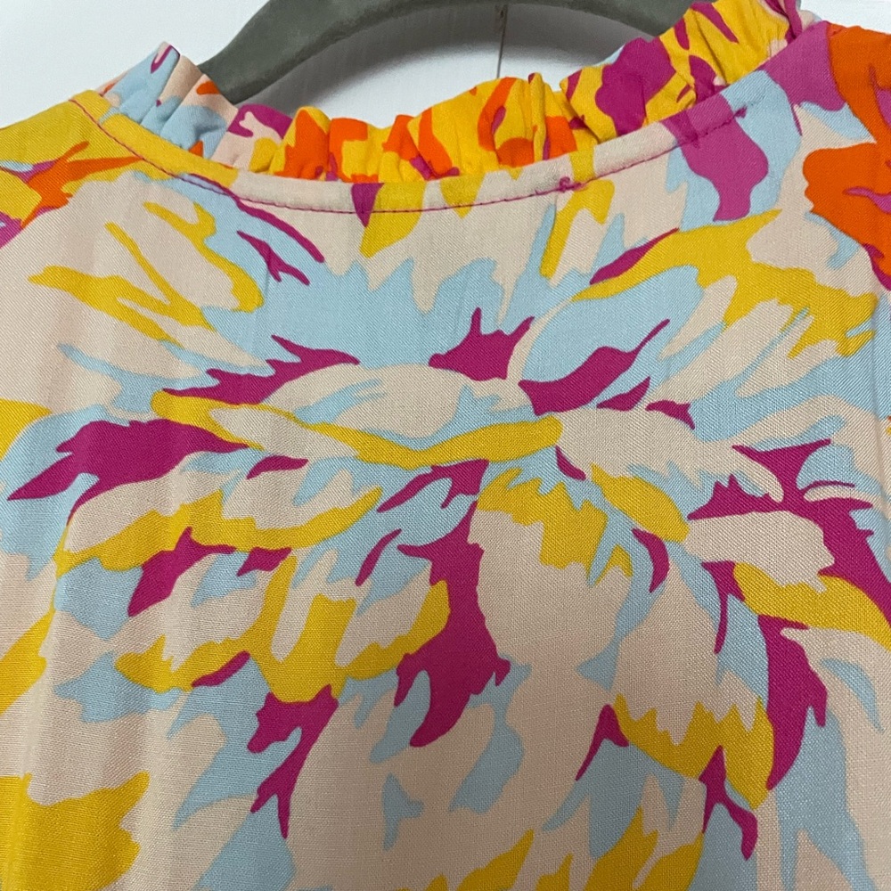 Floral Sleeveless Maxi Dress - Picture 7 of 12